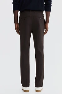 Slim-Fit Tailored Pants