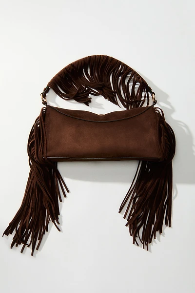 Sac porté épaule à franges