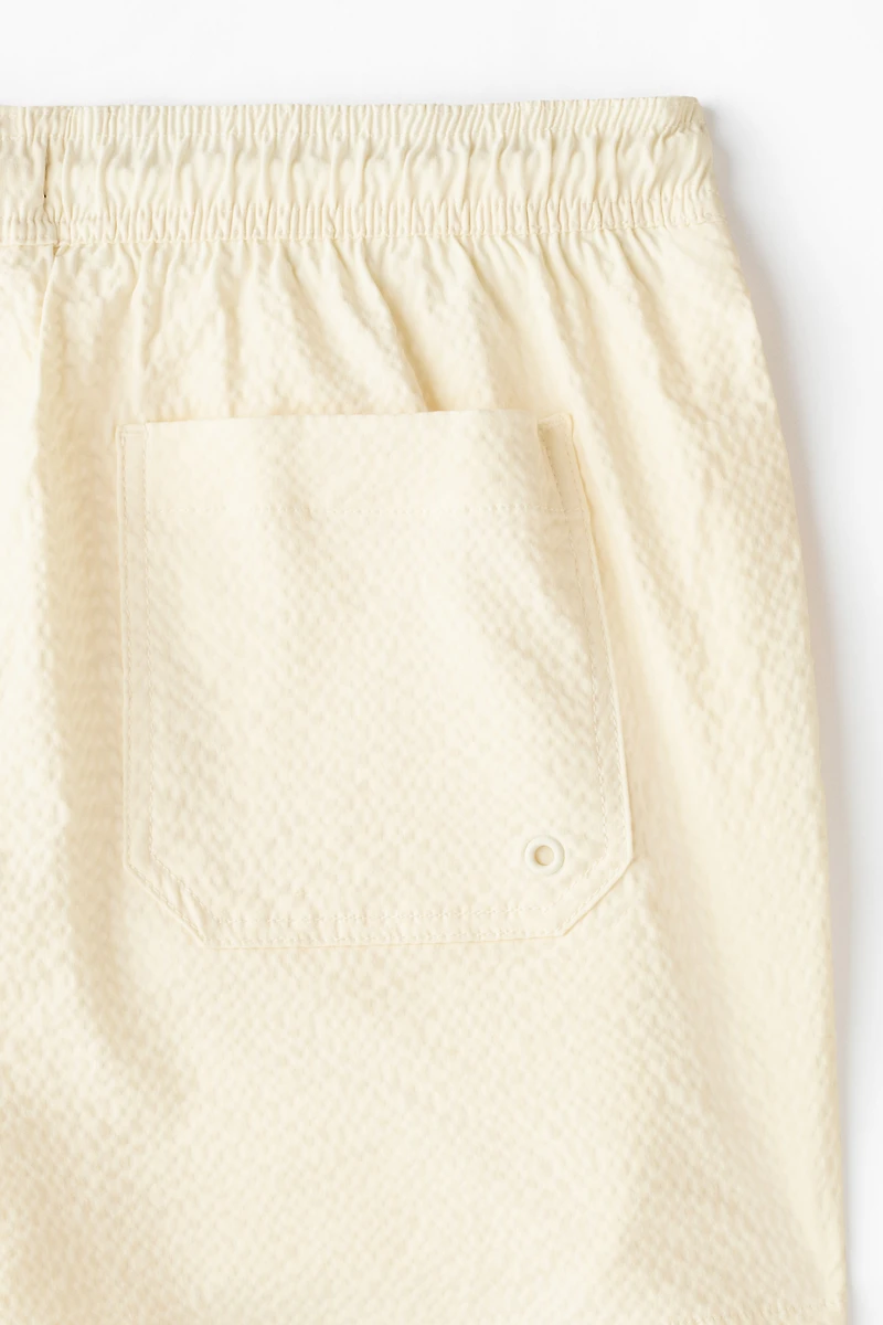 Seersucker Swim Shorts