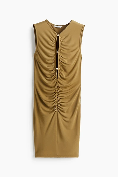 Draped Mini Dress