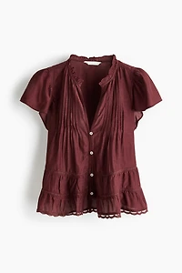 Puff-Sleeved Blouse