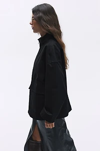 Veste ample en toile