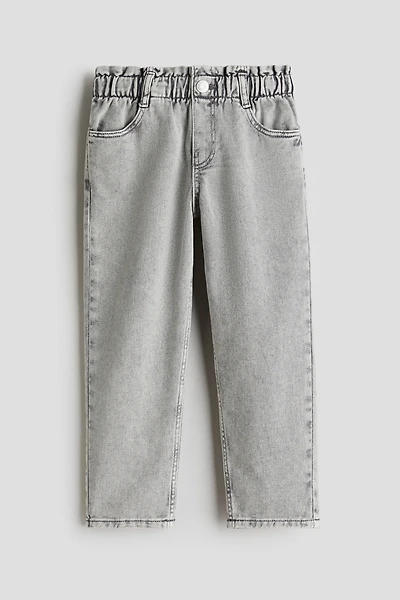 Relaxed Paper Bag Jeans