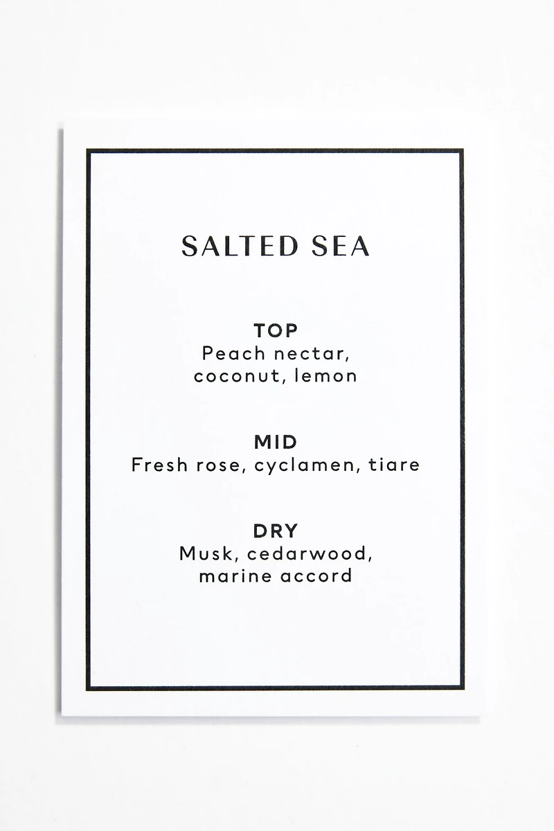 Scented Candle in Stoneware Holder