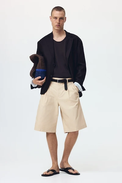 Loose-Fit Bermuda Shorts