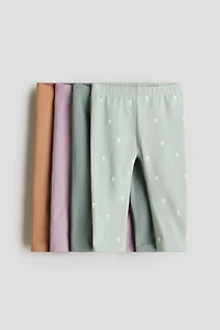 4-pack Cotton Jersey Leggings
