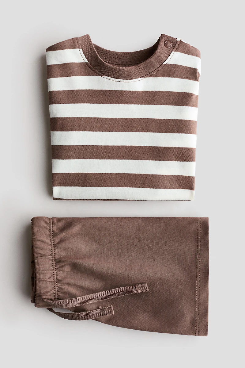 2-Piece Cotton Jersey Set