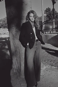 Double-Breasted Blazer