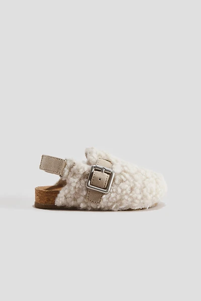Indoor Teddy Fleece Mules