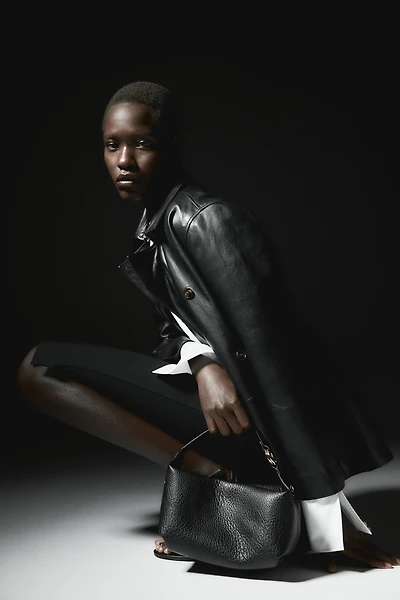 Creased Capri Leggings