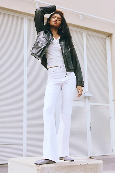 Jean évasé Taille haute