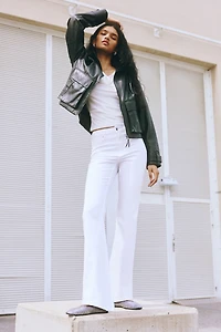 Jean évasé Taille haute