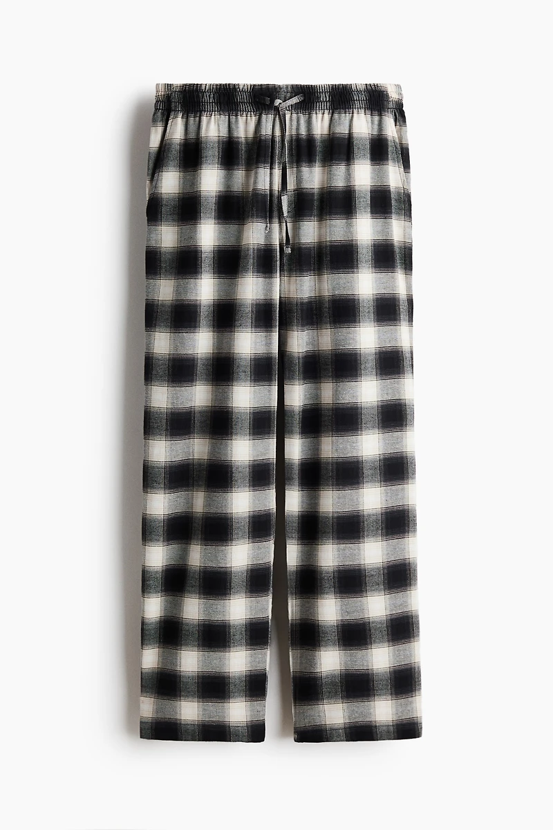 Relaxed-Fit Flannel Pants