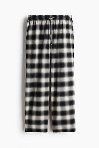 Relaxed-Fit Flannel Pants