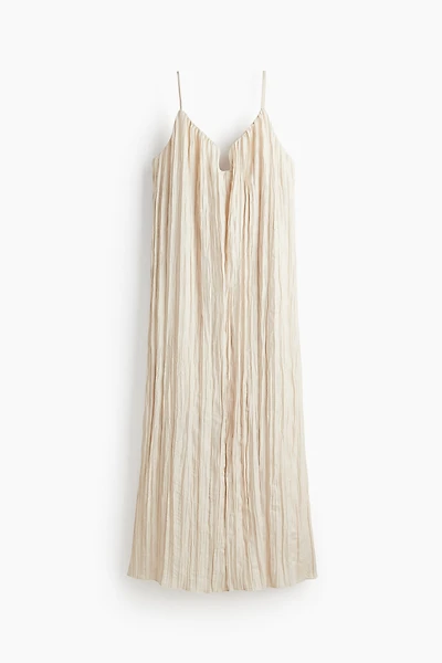 Crinkled Strappy Dress