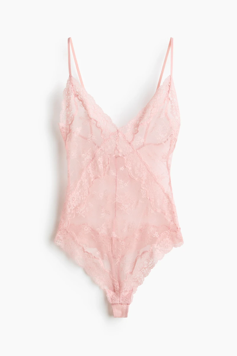 Lace Thong Bodysuit