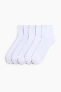 5-Pack Short Socks with Lycra®