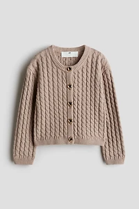 Cable-Knit Cardigan