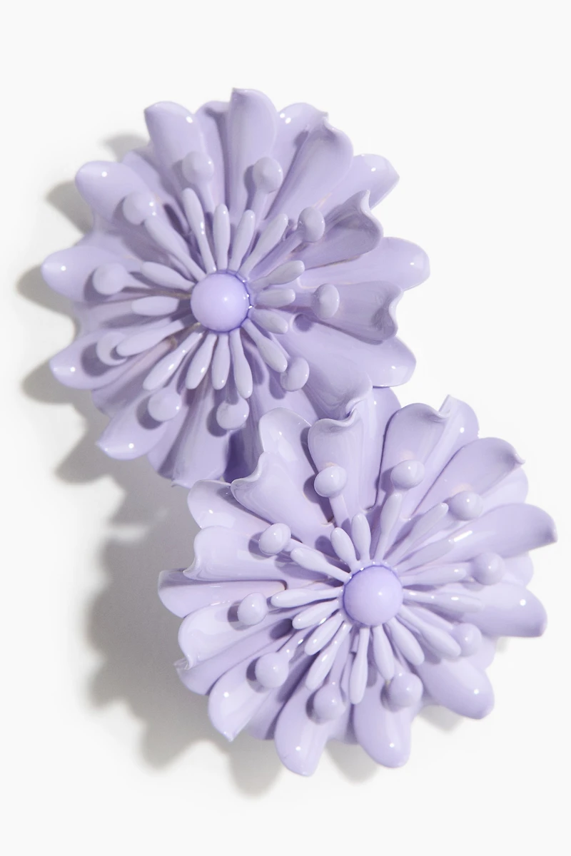 Boucles d'oreilles fleurs