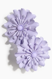 Boucles d'oreilles fleurs