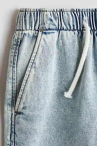 Pantalon de jogging en denim coton