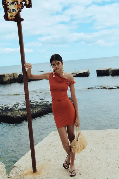 Draped Dress