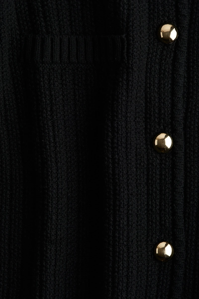 Moss-Knit Cardigan