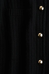 Moss-Knit Cardigan