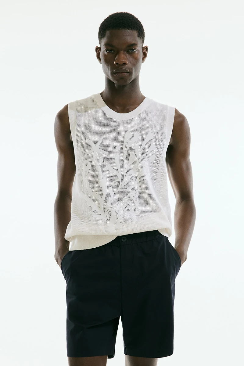 Relaxed-Fit Poplin Shorts