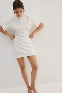 Robe T-shirt sablier en coton