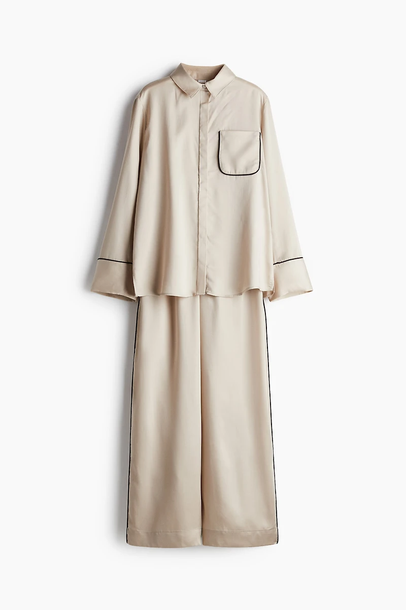 Pyjama en satin