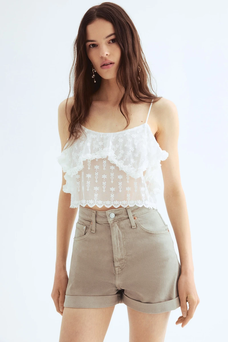 Mom Ultra High Denim shorts