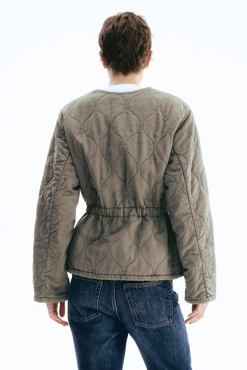 Quilted Twill Jacket
