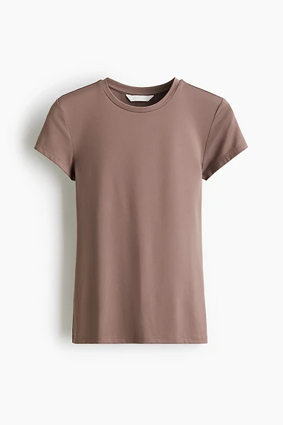 Fitted Microfiber T-shirt