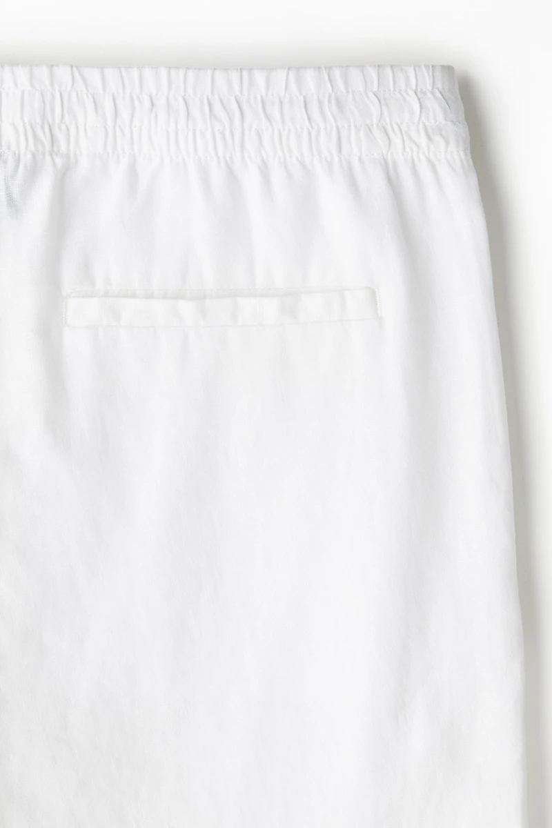 Regular-Fit Linen Pants