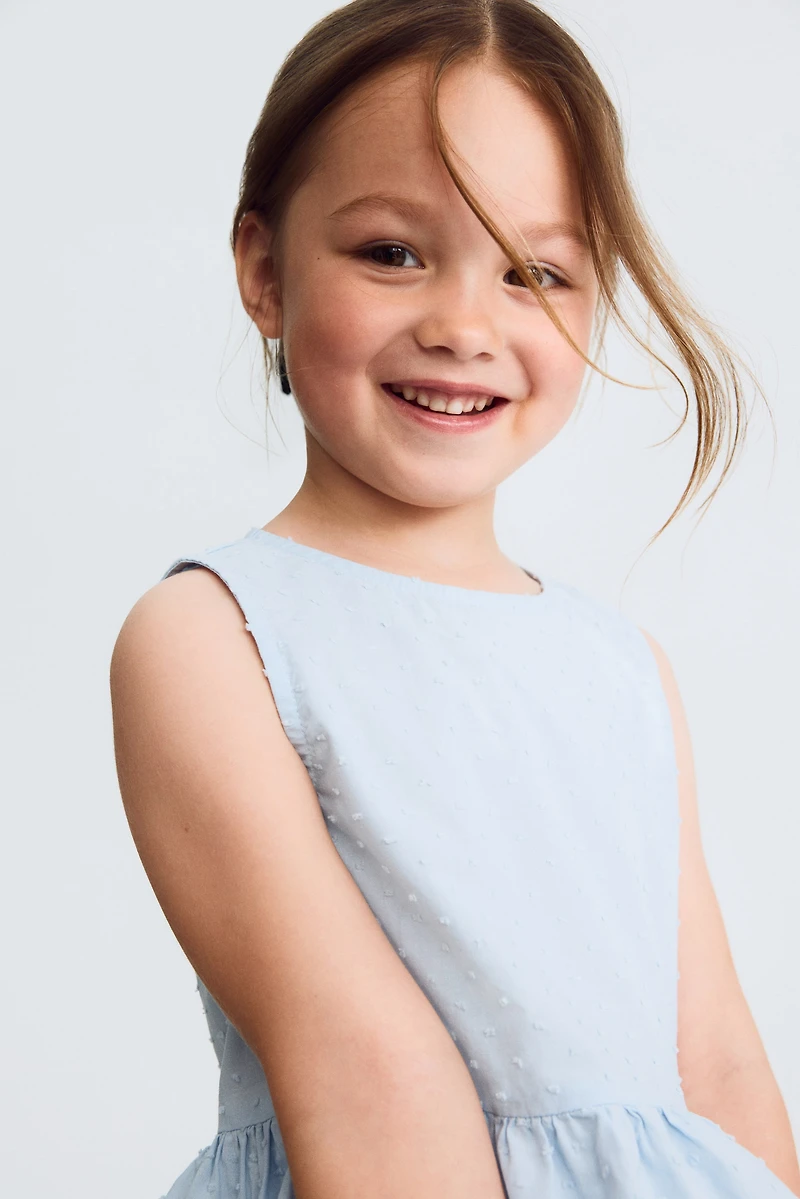 2-Piece Cotton Plumeti Set