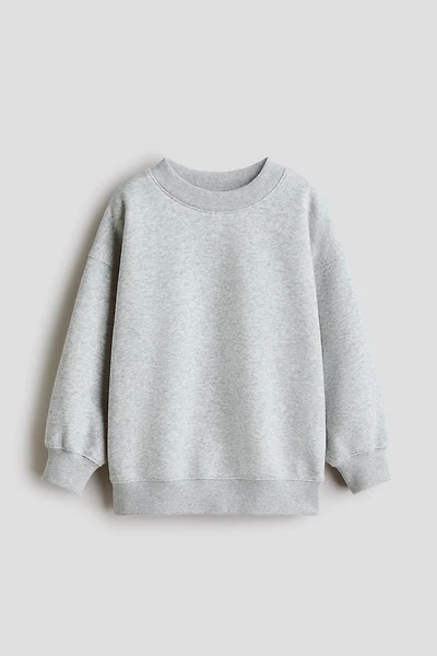 Oversized Brushed-Inside Sweatshirt