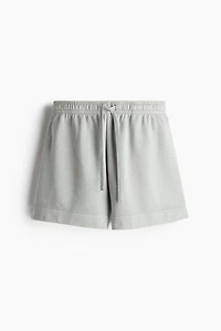 Washed Cotton Sweatshorts