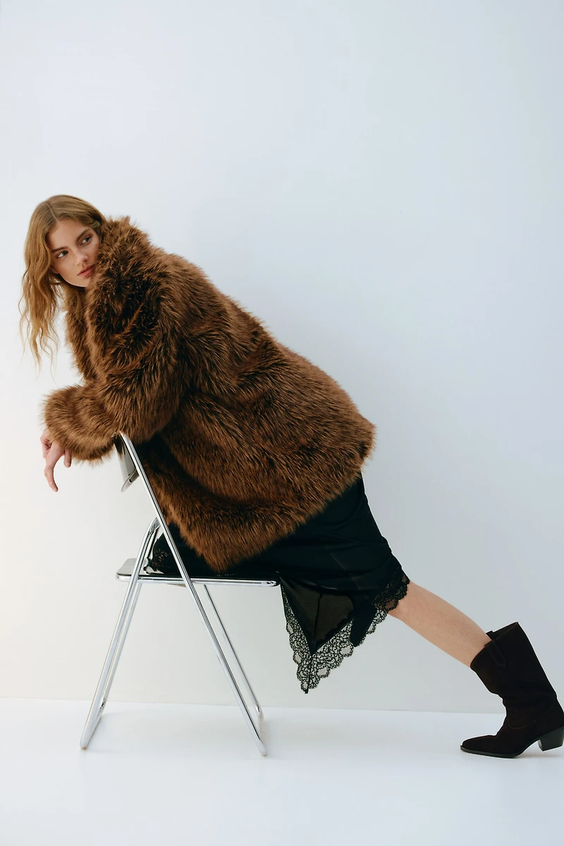 Calf-High Suede Cowboy Boots