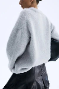 Oversized Mohair-Blend Sweater