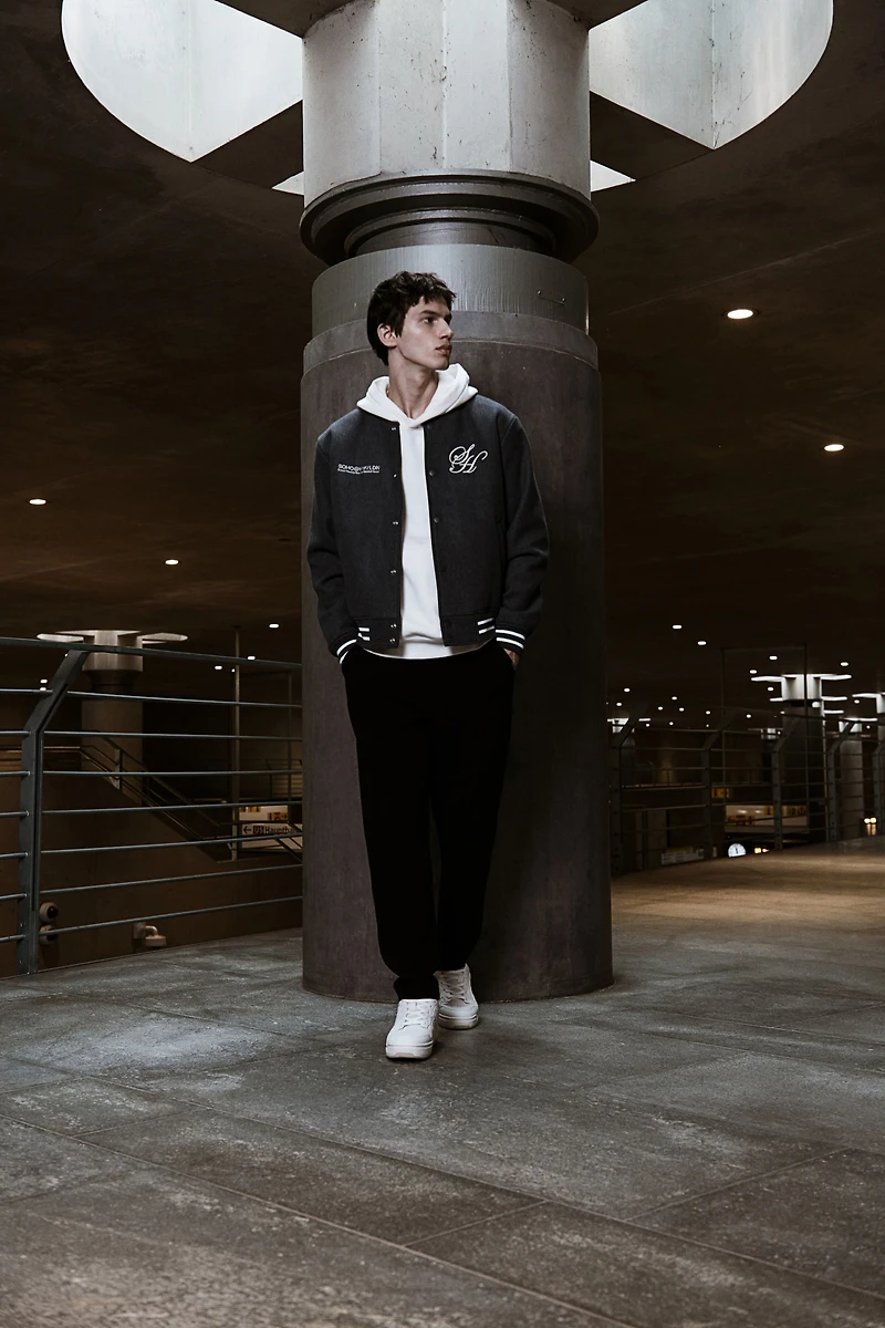 Veste baseball ample