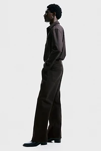 Jean décontracté coupe bottillon