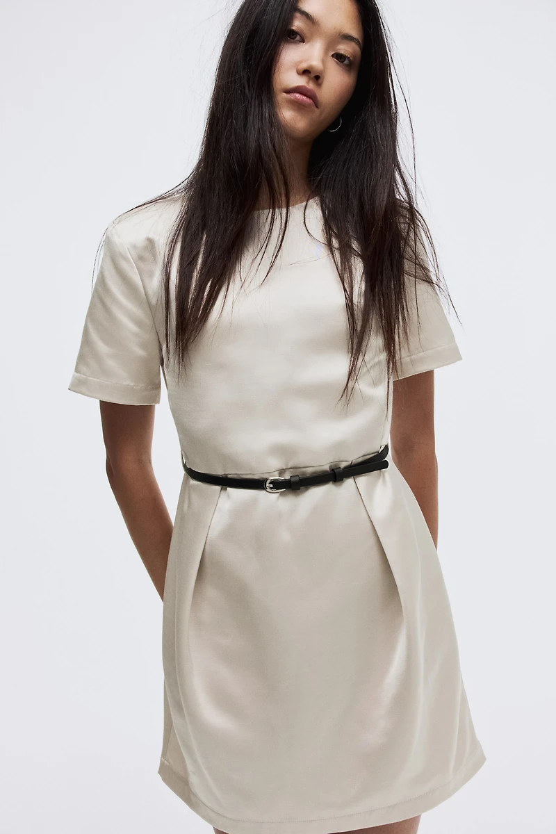 Belted Shift Dress