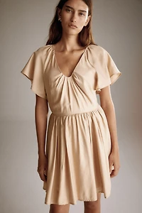 Dress with Flared Skirt