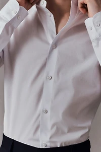 Slim Fit Grandad shirt