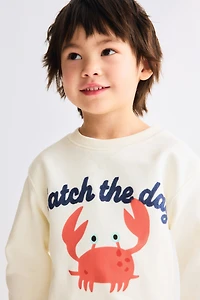 Sweatshirt with Motif