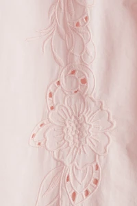 Embroidered Pajama Pants