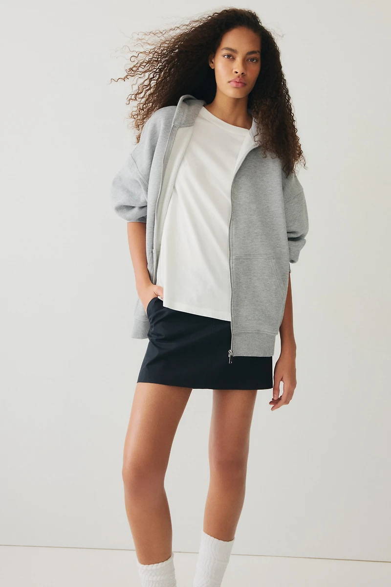 Oversized Hooded Jacket