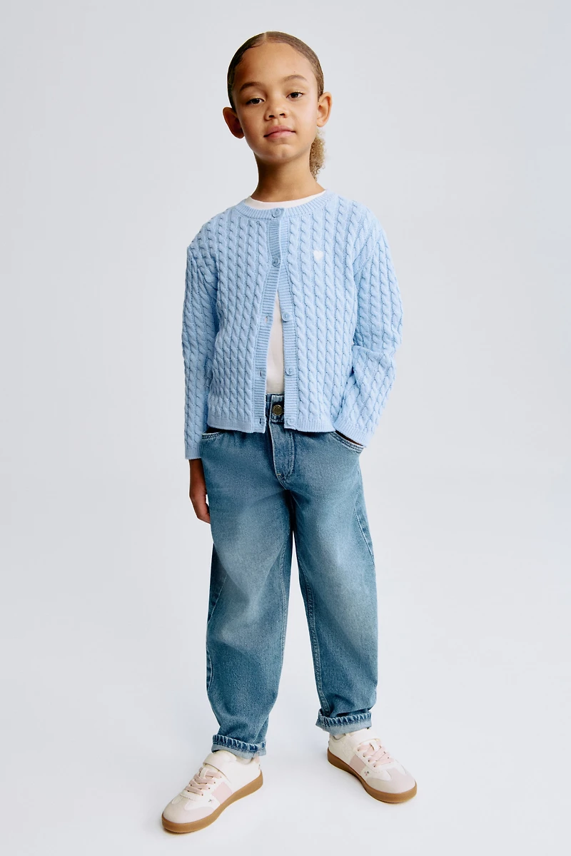 Chandail en tricot torsadé