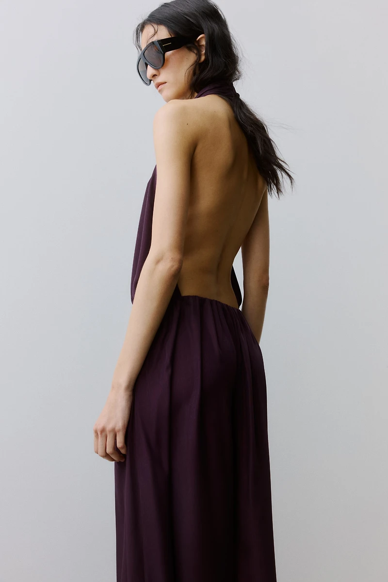 Long Halterneck Dress